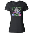 thumbnail image 3 of Inktastic Palm Bay Florida Cute Swimming Manatee Women's T-Shirt, 3 of 5