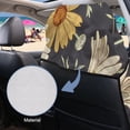 thumbnail image 6 of Xixirimido Vintage Daisy Flower Print Car Towel Seat Covers Multifunctional Towel for Gym Outdoor Sport, Picnic, Beach, Pet Travel, Non-Slip Washable Car Seat Protector,, 6 of 8