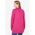 thumbnail image 3 of Woman Within Women's Plus Size Cotton Cable Knit Cardigan Sweater, 3 of 6
