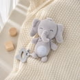 thumbnail image 5 of Kiddiway Baby Teether Hanging Toy for Soothing with Attachment - Plush Figurine Style, Baby Car Toys & Stroller Toys, Soft Silicone BPA-Free Teether, Sensory Play, Crib Hanging,b, 5 of 6