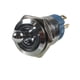 thumbnail image 5 of Interruptor de palanca iluminado IP67 impermeable 12V RGB Triple LED rojo para barco, 5 of 9