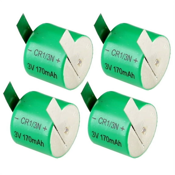 4x Exell 3V 170mAh CMOS Memory Lithium Battery w/Tabs Compatible with C2L76 K58L