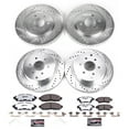 thumbnail image 3 of PowerStop Front and Rear Z36 Truck & Tow Carbon-Fiber Ceramic Brake Pad and Drilled and Slotted Rotor Kit Fits: NISSAN Select Models K144-36, 3 of 9