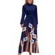 thumbnail image 2 of Ilustración de mujeres multiculturales votando por los demócratas. Vestido largo Vestidos de moda para mujer verano 2024, 2 of 5