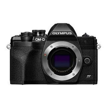 Olympus OM-D E-M10 Mark IV 20.3 Megapixel Mirrorless Camera Body Only, Black