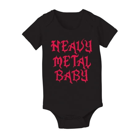 Heavy Metal Baby Cute Rock 'n Roll Novelty-Baby One Piece - Walmart.com