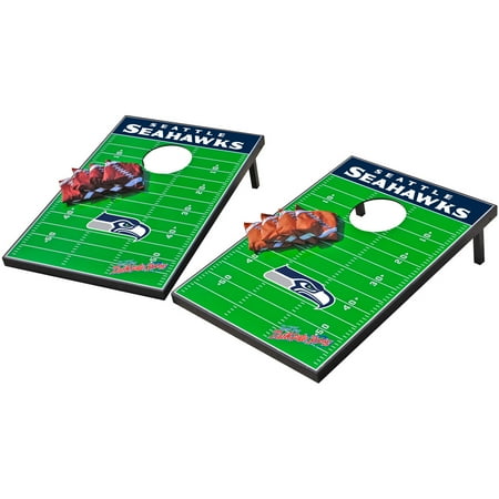 Seattle Seahawks Nfl Corkscrew - Wild Sports NFL Seattle Seahawks 2x3 Field Tailgate Toss