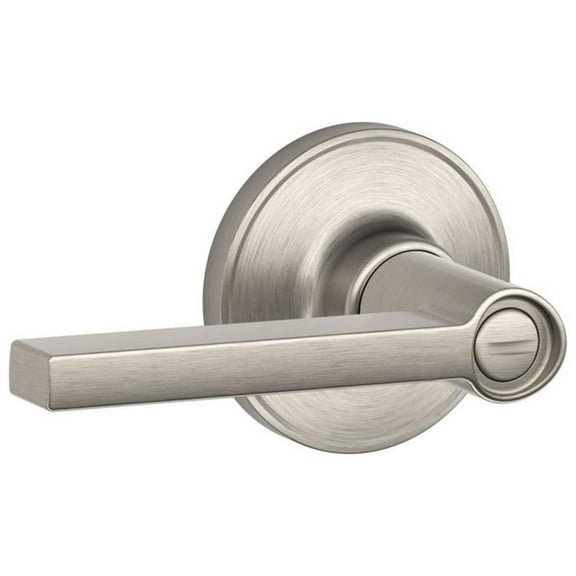 Dexter by Schlage J40SOL619 Solstice Bed and Bath Lever, Satin Nickel