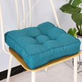 thumbnail image 3 of Cojín de asiento Soledad cojines de asiento color sólido azul, 3 of 10