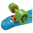 thumbnail image 3 of Maui and Sons 22 inch Blue Cookie Logo Retro Cruiser Skateboard, 60mm Diameter PU Wheels, 3 of 8