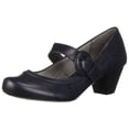 thumbnail image 1 of Zapato ROZZ para mujer LifeStride, azul marino, ancho, con correa y hebilla, 1 of 9