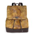 thumbnail image 1 of Easygdp Vintage Map Mochila de Cuero para Mujeres, Bolso de Hombro, Bolsos de Mano de Moda para Trabajo y Viajes, 1 of 4
