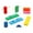 9 Groupes, variante sur lionlar Blocs de Construction en Bois Jouet de Course Jeu Enfants Jouet Éducatif Tout-Petit 9 9 Groupes