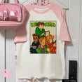 thumbnail image 4 of Eddsworld tshirt women comic modern style patterned t shirt female designer Japanese clothes 60406 M, 4 of 6