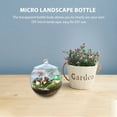 thumbnail image 2 of Shisuyan Plant Terrarium Succulent Plant Planter DIY Landscape Bottle Desktop Plants Holder, 2 of 8