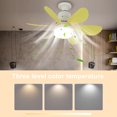 thumbnail image 3 of Lámpara Techo Ventilador LED Moderno Base E27 52 Cm, 3 of 9