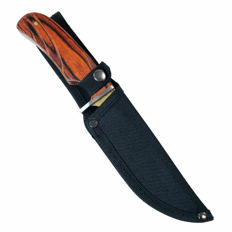 AXARQUIA Full Tang Survival and Bushcraft Knife for Hunting