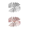 thumbnail image 1 of 2 Uds. Brazaletes Zulema Hoja con remolino brazalete Elegante para playa 8 cm 3,1 pulgadas ancho 3 cm 1,2 pulgadas, 1 of 8
