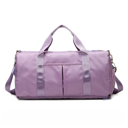 

Women Men Yoga Gym Bag With Shoe Compartment Workout Daily Scratch Portable