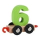 thumbnail image 5 of Juego de juguetes de tren de madera ANGGREK 11 piezas, 5 of 8