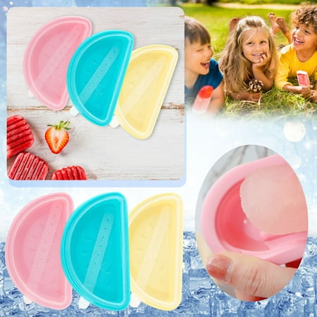 

DIY Ice Creams Mould 3 Piece Set Popsicle Ice Silicone Ice Creams Mould Popsicle Mould Cake Mould TANGNADE