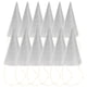 thumbnail image 3 of 12 gorros de fiesta triangulares con purpurina en forma de cono para cumpleaños infantiles y de adultos (plateados), 3 of 7