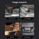 thumbnail image 5 of Cubo de basura Hmsavn con tapa, contenedor portátil para coche, multiusos, para oficina y hogar., 5 of 8