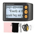 thumbnail image 2 of Electronic Video Magnifier, 8 Color Modes 2X-25X Magnification Portable 3.5in LCD Video Digital Magnifier AV Output  for Book, 2 of 7
