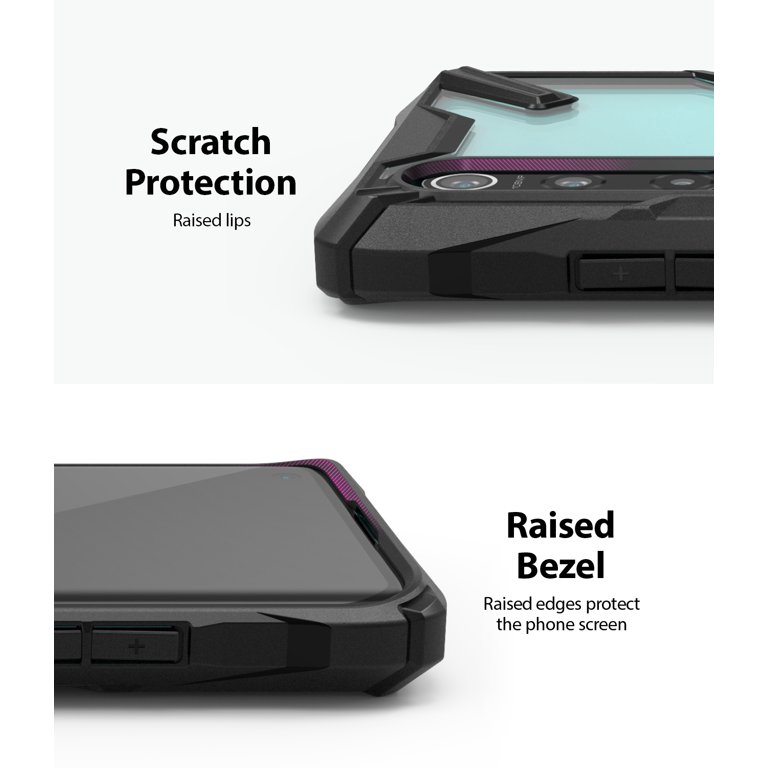 Ringke Fusion-X Clear Case For Xiaomi Mi 10 & Mi 10 Pro - Shockproof & Protective