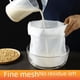 thumbnail image 1 of Bolsa de filtro de leche de soja, bolsa de malla fina para exprimir relleno de verduras, tela filtrante de tofu, bolsa de malla filtrante de jugo de leche, bolsa de escoria, bolsa de embudo, 1 of 1