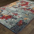 thumbnail image 4 of Oriental Weavers Evolution Area Rug 8036C Blue Shaded Faded 5' 3" x 7' 3" Rectangle, 4 of 4