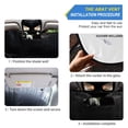 thumbnail image 3 of Crow Head Bird Automotive Front Car Windshield Sun Shade Reflector Foldable for Front Fit for Cars Truck SUVs, 3 of 8