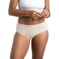 thumbnail image 2 of Fruit of the Loom Women's 360 Stretch Comfort Hipster Underwear, 6+1 Bonus Pack, 2 of 8