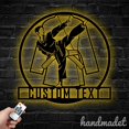thumbnail image 2 of Handmadetneonsign Taekwondo Metal Wall Art, Taekwondo Metal Sign Wall Decor, Martial Arts Metal Decor, 2 of 5