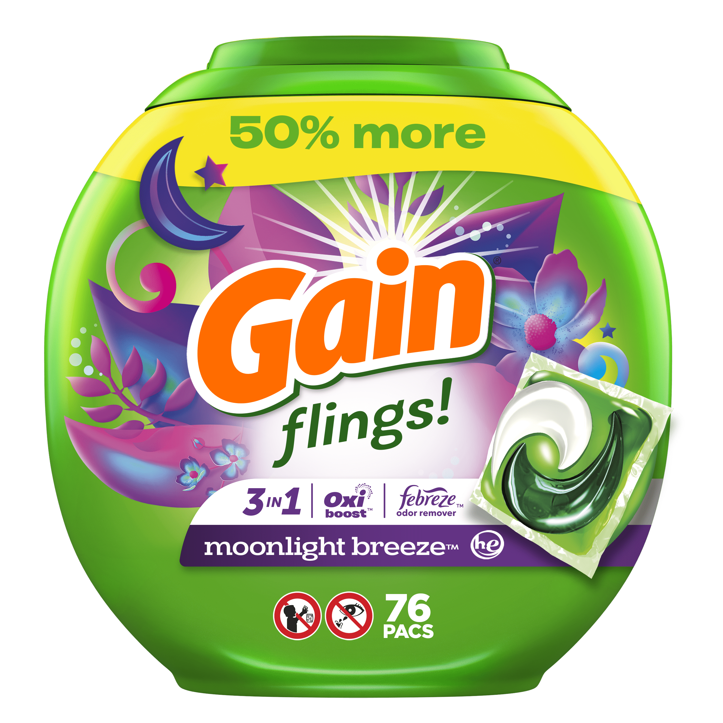 Gain Flings Moonlight Breeze 76 Ct
