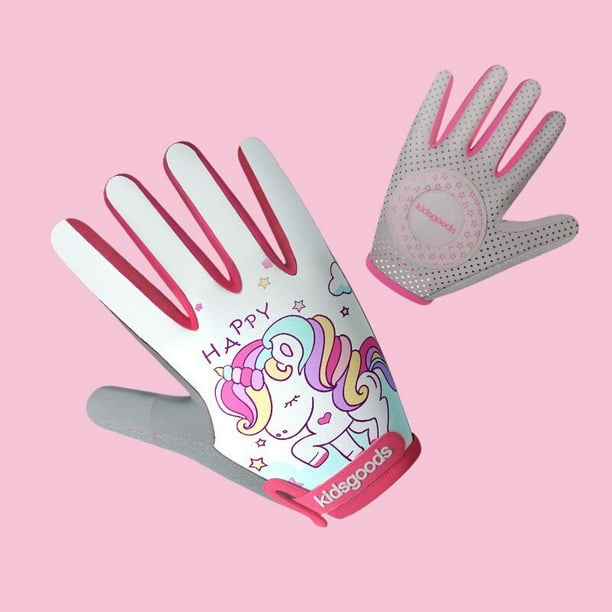 Guantes de Ciclismo de medio dedo para niños, guantes deportivos para patinar, bicicleta de montaña, niños y niñas qiuyongming unisex
