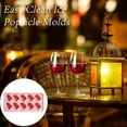 thumbnail image 6 of Homerr Heart Shaped Ice Tray Non-stick Molds Heart Shaped Silicone Ice Cube Trays 10 Cavities Easy Release DIY Love Heart Ice Cubes Chocolate Candy for Cocktails Whiskey BPA, 6 of 11