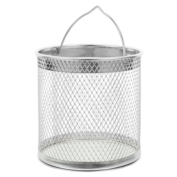 WEUVEB Silver 304 Stainless Steel Oil Strainer Lytment High Efficiency Filtration for Daily Use