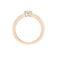 thumbnail image 2 of KATARINA Diamond Engagement Ring in 14K Rose Gold (1/2 cttw, I-J, I1-I2) (Size-5.5), 2 of 3