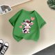 thumbnail image 4 of Playeras Negras Para Hombre Algodon, Camiseta De Manga Corta Con Cuello Redondo Y Estampado A La Moda Para Niñas Y Niños, Camiseta Holgada De Verano, Camisetas Casuales, 4 of 4