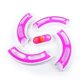 thumbnail image 2 of Fancy Pets Circuito Play Juguete para GatoFancy Pets Torre Play Juguete para Gato, 2 of 5