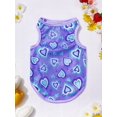 thumbnail image 1 of PETSIN Valentine's Day Heart Print Pet Tank, 1 of 5