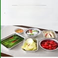 thumbnail image 4 of Caja de embalaje, caja de papel de aluminio para barbacoa, bandeja rectangular de papel de aluminio con tapa, recipiente desechable de papel de aluminio, lonchera de papel de aluminio grueso, 4 of 5