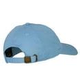 thumbnail image 4 of Colorado Columbine with Map Embroidered Unstructured Washed Cap - Blue OSFM, 4 of 5