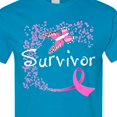 thumbnail image 4 of Inktastic Breast Cancer Survivor-butterfly Ribbon T-Shirt, 4 of 5