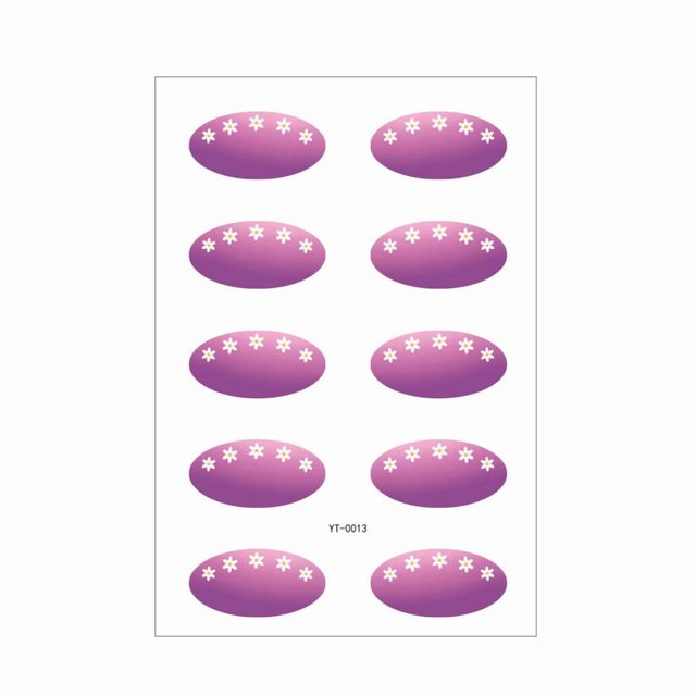Pegatinas de sombras de ojos, ideales para maquillaje de ojos en fiestas y escenarios. Resistentes al agua y al sudor. Brillo intenso.