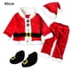 thumbnail image 4 of sweethay Conjunto de traje de Papá Noel para niños pequeños, decoración de ropa interesante, vestido de Navidad adorable, trajes de festival, Disfraces de disfraces Rojo noventa sweethay AP013956-03B, 4 of 6