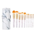 thumbnail image 1 of 10 unids/set Kit de brochas de maquillaje portátil base colorete sombra de ojos herramienta cosmética con barril #04, 1 of 8