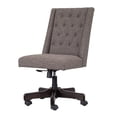 thumbnail image 1 of Signature Design by Ashley Chaise de Bureau Pivotante Réglable Rembourrée, Gris Foncé, 1 of 2