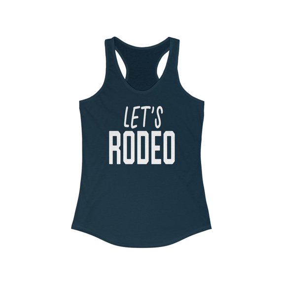 Rodeo Season Show Country Western Fan Cowboy Tank Top Gifts Shirt Womens